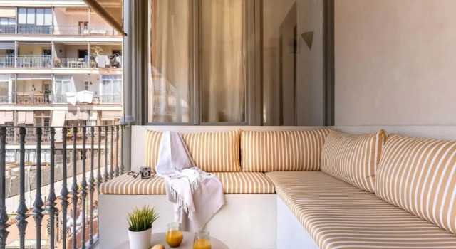 Коттедж Apartamento de Tres Habitaciones con Terraza 11B