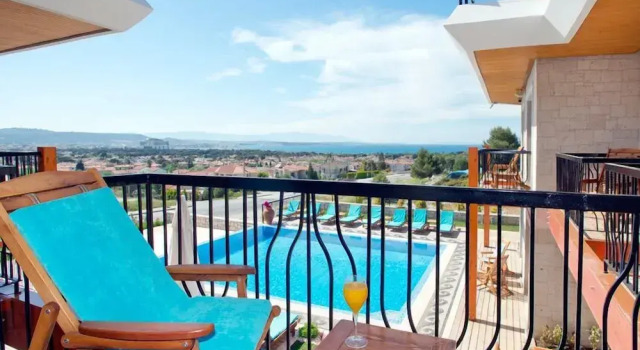 Двухместный номер Deluxe с балконом Alacati VillaRenk
