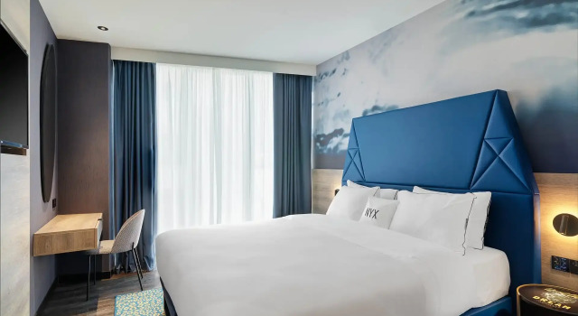 Двухместный номер Design Star с частичным видом на море NYX Hotel Limassol