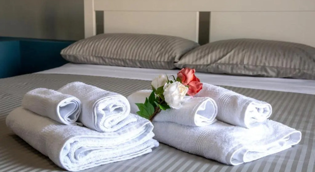 Двухместный номер Deluxe с балконом и с видом на море Guest House Nonnolorè