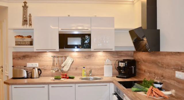 Вилла с балконом и oceanfront Villa Strandblick