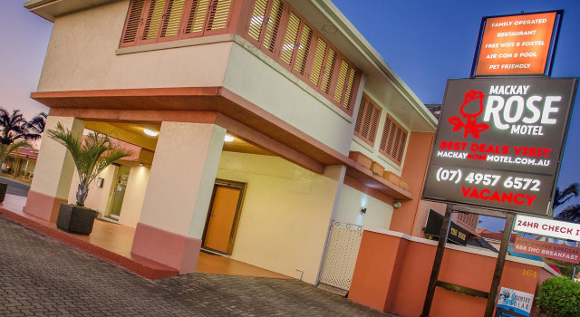 Mackay Rose Motel, Book Motel 3-stjernede hoteller i Mackay, 3*