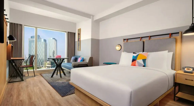 Luksusowy pokój Moxy Putrajaya