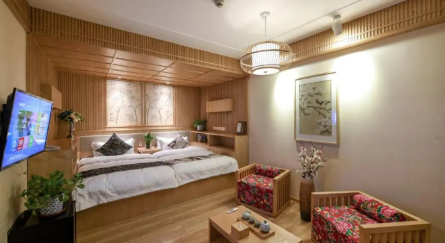 Двухместный семейный номер Deluxe Water Hotel, Pingyao
