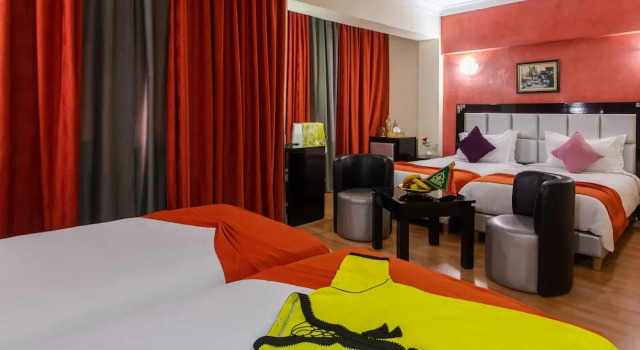 Семейный номер Standard с балконом Hotel Meriem Marrakech