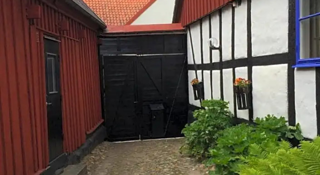 Gårdshus Torget Åhus, Rezerwuj Hotel Hotele w Lagos z parkingiem, Parking