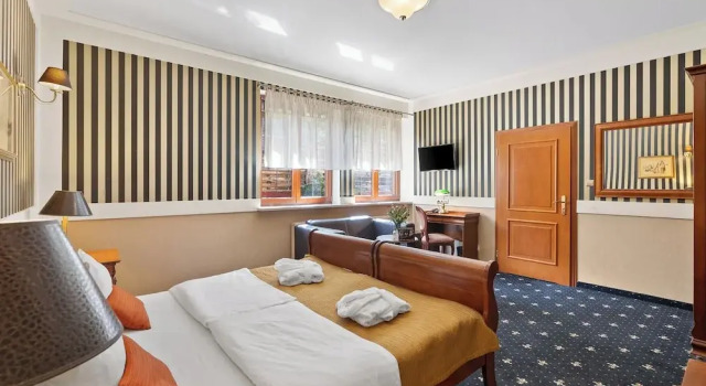 Двухместный полулюкс Hotel Diament Bella Notte Katowice - Chorzów