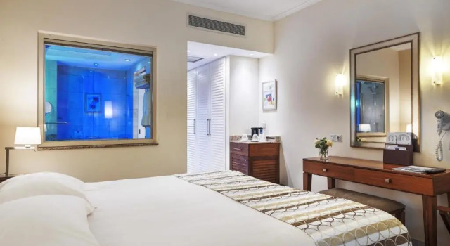 Одноместный номер Standard с частичным видом на море Alexander The Great Beach Hotel