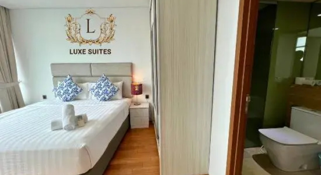 Люкс с 2 комнатами Апарт-отель Luxe Suites at Vortex KLCC