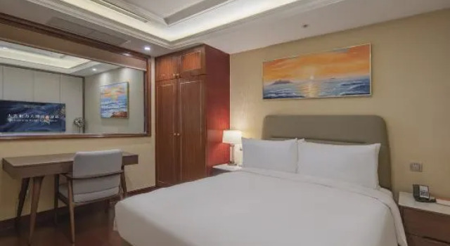 Семейный люкс Deluxe с 2 комнатами с видом на город Hengli Hotel Dalian