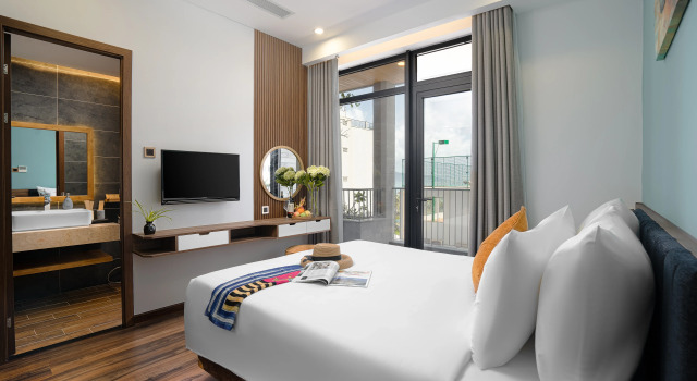 Chi House Danang Hotel and Apartment, Buchen Sie Ferienwohnung Apartments in Da Nang, Ferienwohnung