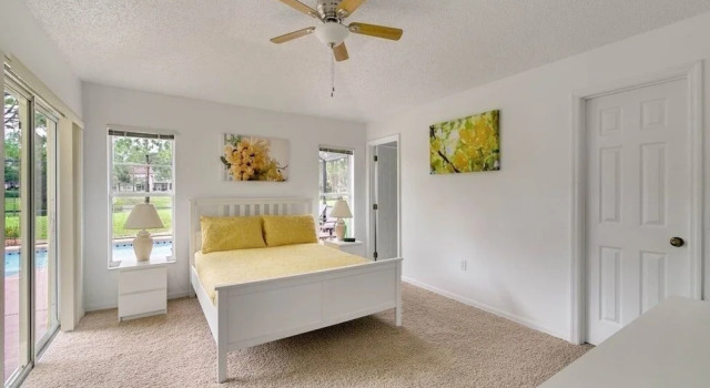 South Facing Pool In Gated Community! 4 Bedroom Home