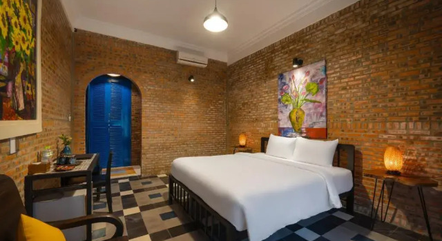 Двухместный номер Superior с видом на бассейн Nghe Shanti Villa Hoi An