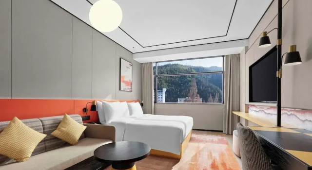 Двухместный номер Premium Hilton Garden Inn Huangshan Scenic Area South Gate