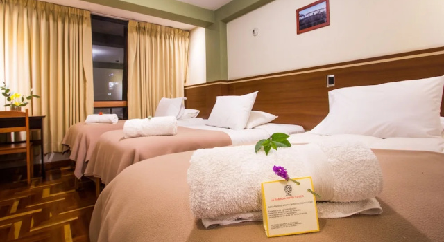 Standardowy trzyosobowy pokój La Parada Hotel Cusco
