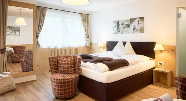 Двухместный номер Standard с балконом Hotel Comploj Adults only