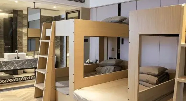 Кровать в общем номере Xinka E-sports Youth Hostel