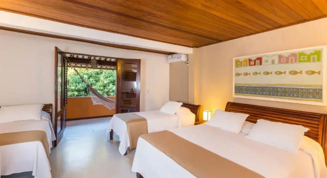 Пятиместный номер Standard Hotel Pousada Coqueiros