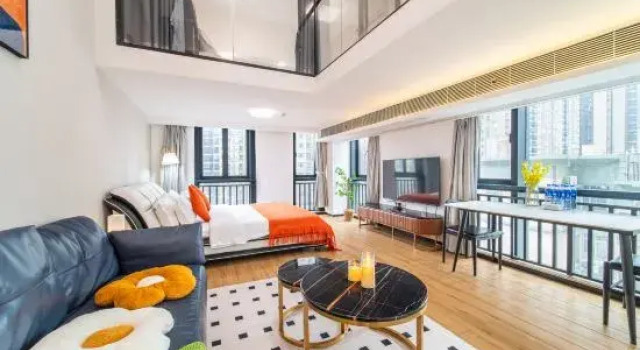 Yijianfang Warm Residence Serviced Apartment, Boek Appartement Hotels in Guangdong met parkeren, Parkeren