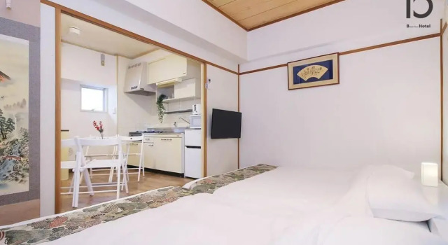 bHotel135 1 BR for 4 ppl mins walk to Peace Park, Забронировать Отель Хиросима Chugoku, рядом с Международный конференц-центр Хиросимы