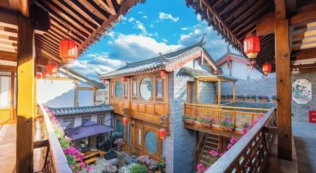 Двухместный номер Comfort с видом на сад Shile Holiday Courtyard