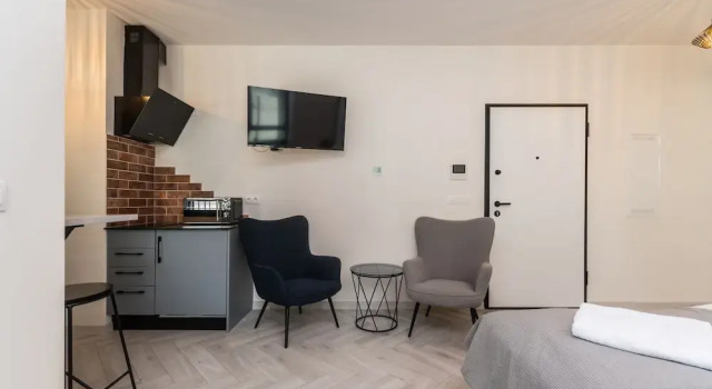 Doki Studio Stocznia by Grand Apartments, Забронировать Апартаменты/квартира Гданьск Поморское воеводство, рядом с Палата пыток Гданьска