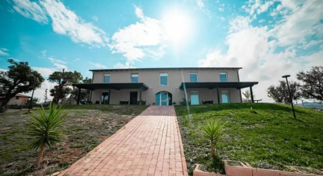 Двухместный номер Deluxe с видом на море Agriturismo Il Colle Dei Lecci