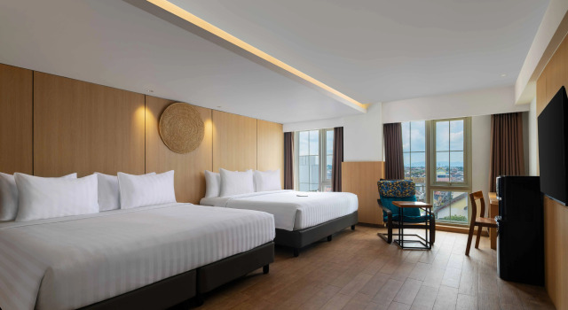 Четырёхместный семейный номер Standard Aveta Hotel Malioboro