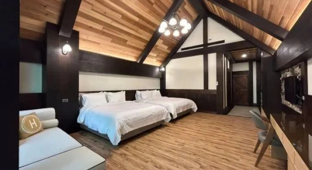 Standard dublă cameră cu vedere la munte Senboard Manor