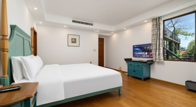 Семейный люкс с 2 комнатами с видом на горы Moganshan QUEEN'S HOTEL·SONGWU VILLA COMPLEX