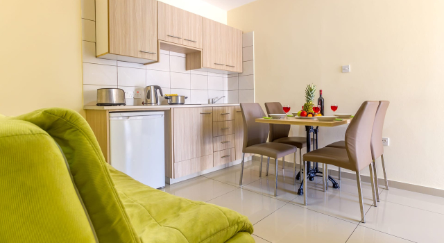 Апартаменты с 2 комнатами Paul Marie Hotel Apartments