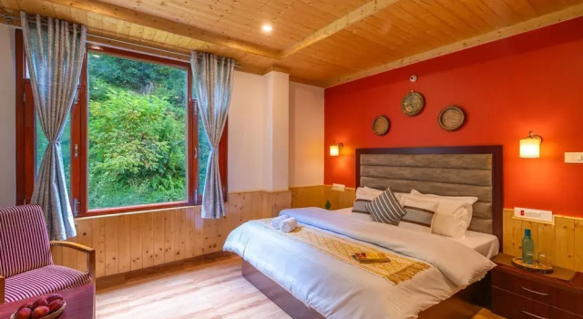 Номер Deluxe Offbeat Pulga by Pack, near Kasol