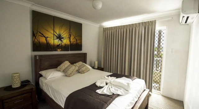 Апартаменты c 1 комнатой с балконом и с видом на сад Key Largo Holiday Apartments