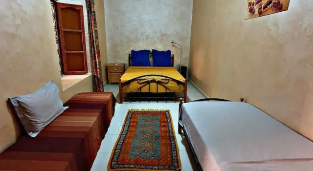 Трёхместный номер Standard Chambres d'Hôtes Riad Dar Tazoulte