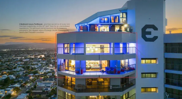 Burleigh Esplanade Beachfront Apartments, Book Lejlighed SPA-hoteller i Miami, SPA