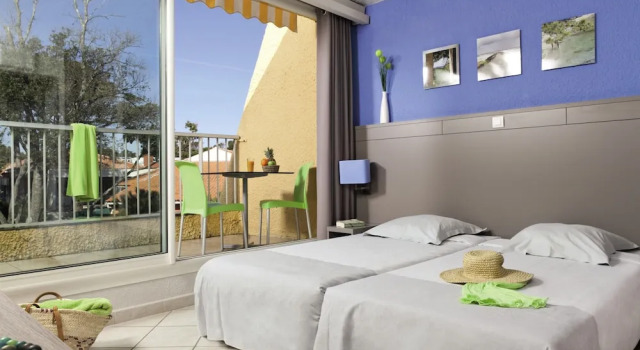 Трёхместный номер Classic c 1 комнатой Belambra Clubs Presqu'île de Giens - Riviera Beach Club