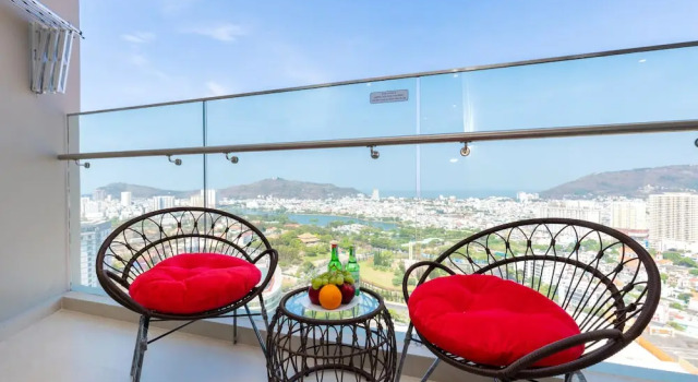 Номер Premium Milan Homestay - The Song Vung Tau Apartment
