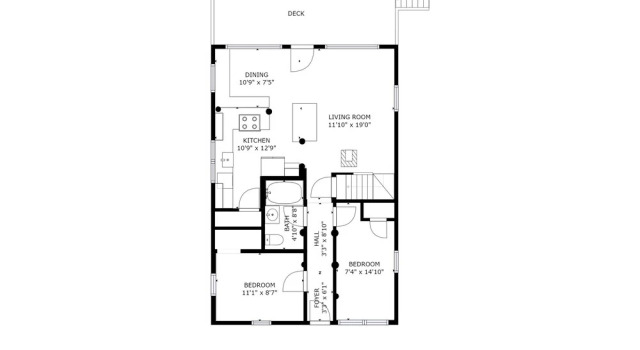 Номер Standard Guten Cabin 3 Bedroom Home by NW Comfy Cabins by RedAwning