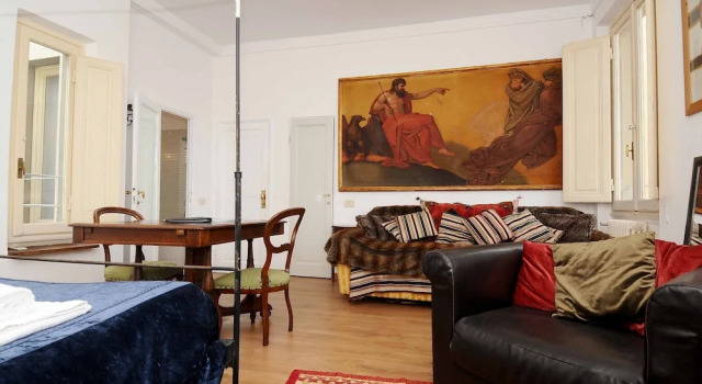 Charming Studio Apartment in Front of the Arno River, Забронировать Апартаменты/квартира Апартаменты Флоренции, рядом с Дворец Ручеллаи, Апартаменты/квартира