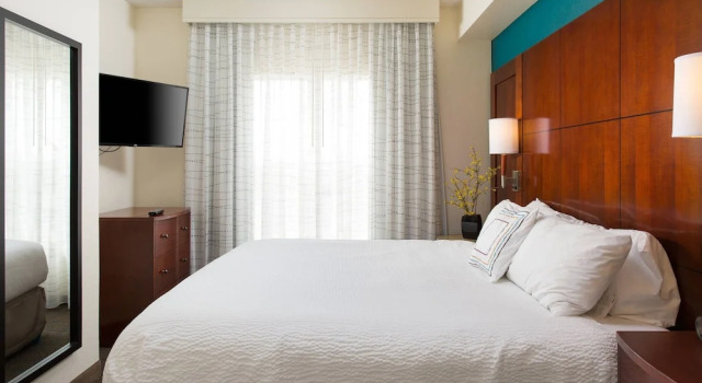 Люкс c 1 комнатой Residence Inn Kansas City Airport