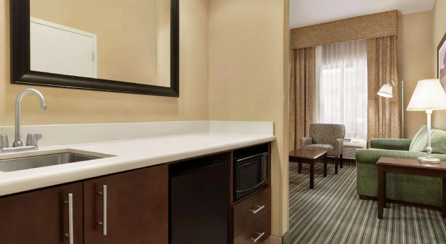 Двухместная студия Hampton Inn & Suites West Sacramento