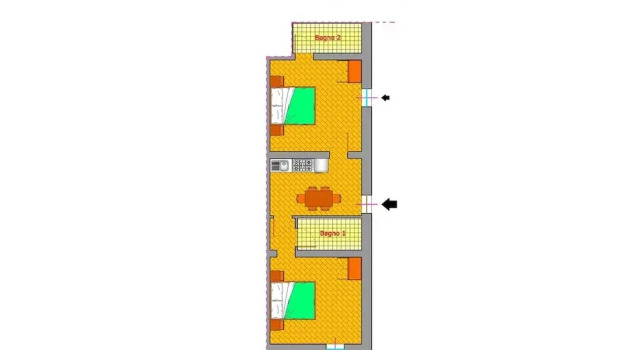 Апартаменты c 1 комнатой Agriturismo Oasi Biologica
