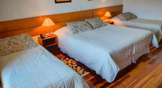 Четырёхместный номер Standard Pousada Victoria Villa By Nacional Inn - A 800 metros da Vila Capivari