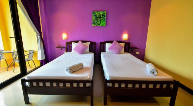 Двухместный номер Standard с балконом Gecko Hotel