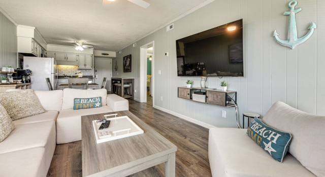 3 Mi to Broadway at the Beach: Oceanfront Getaway!, Забронировать Апартаменты/квартира Отели Миртл-Бич с парковкой, рядом с Pine Lakes International Country Club, Парковка