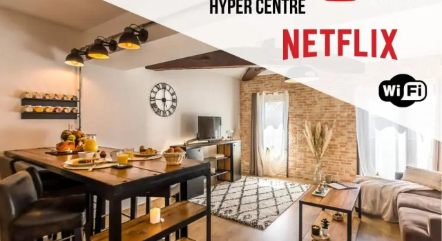 Апартаменты Parking Privé - Spacieux T2 en Hyper centre