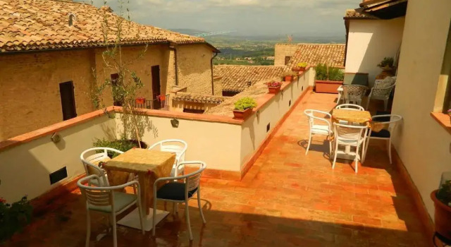 Apartment 1 Schlafzimmer mit Blick Palazzo Nanni