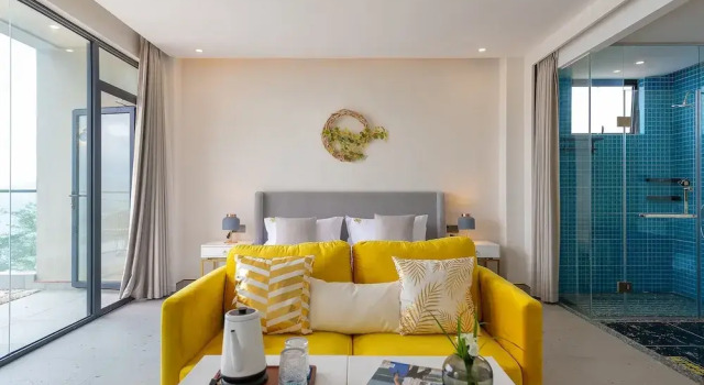 Номер Luxury Tianya Jingxi Seaview Inn in Sanya