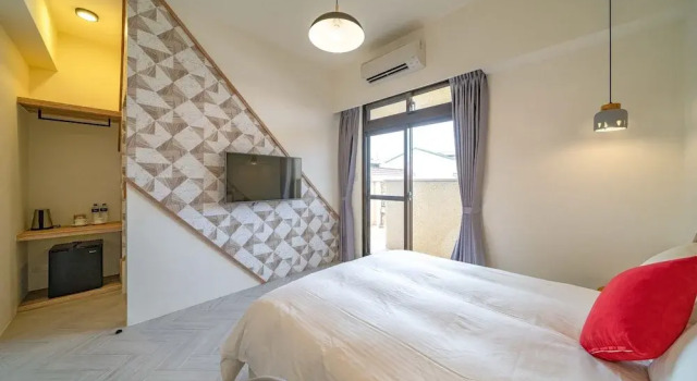 Двухместный номер Comfort с балконом 歐堤斯旅店 Otis Inn-花蓮民宿2531-2541-2555-2556號
