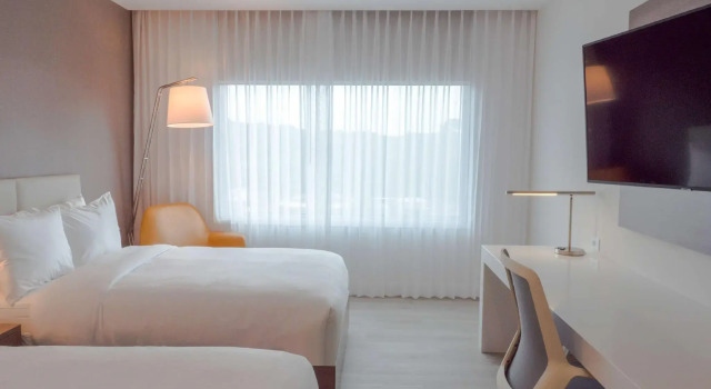 Четырёхместный номер Standard Hilton Garden Inn Santa Ana, San Jose